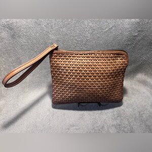 Patricia Nash Cassini Leather Wristlet